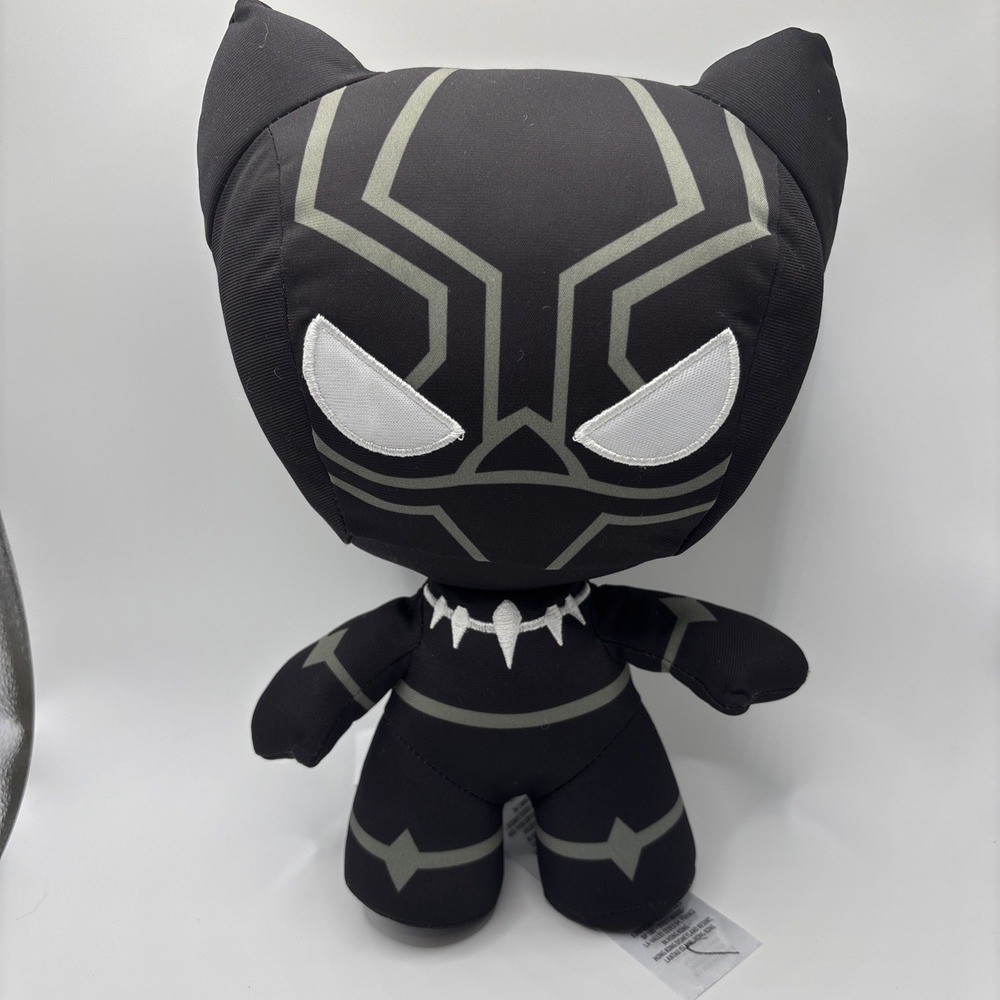 Disney MARVEL BLACK‎ PANTHER 11" Plush Stuffed Animal Toy Soft Avengers